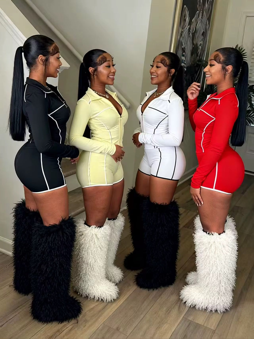 Women’s 2piece Biker set