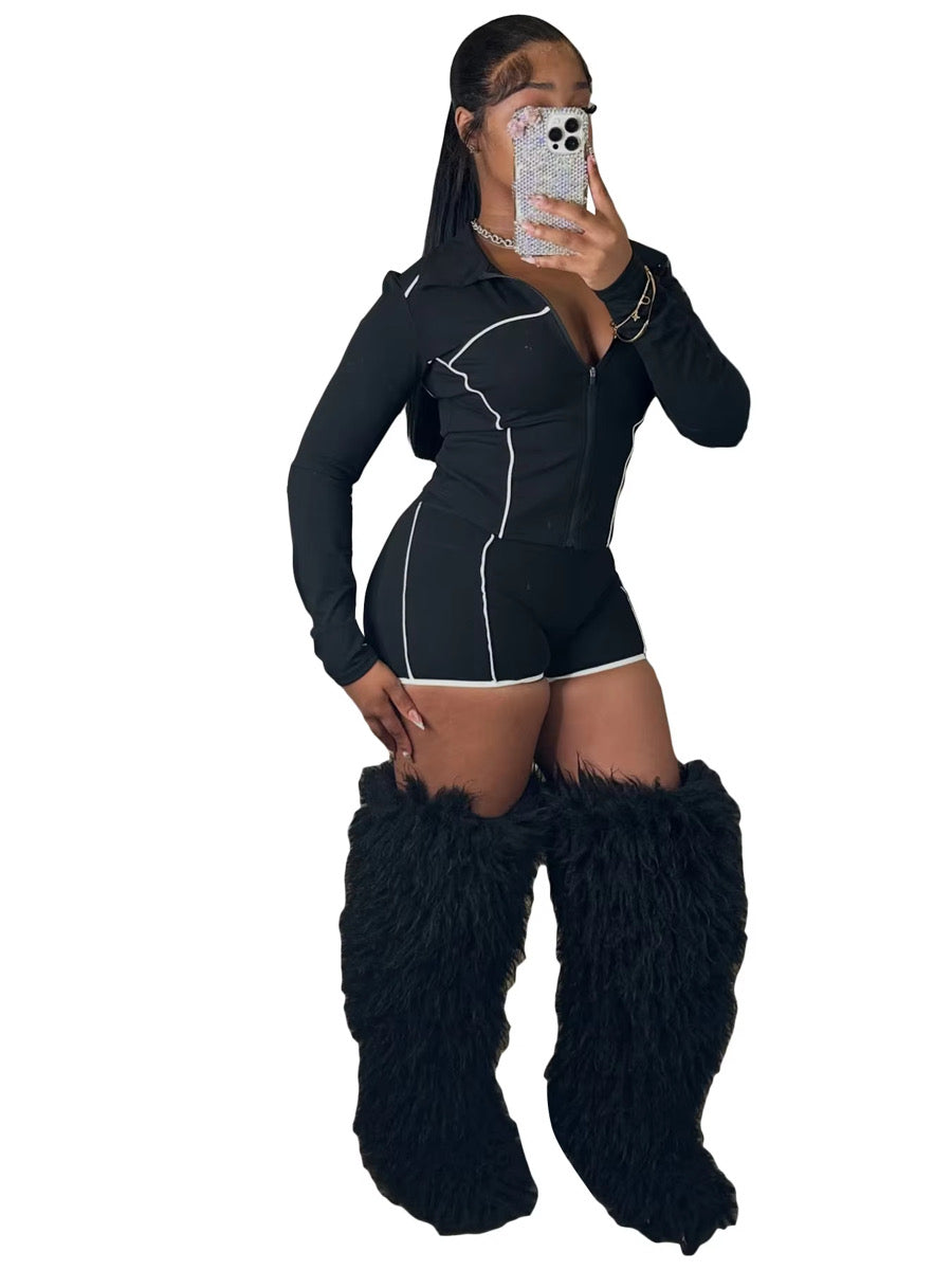 Women’s 2piece Biker set