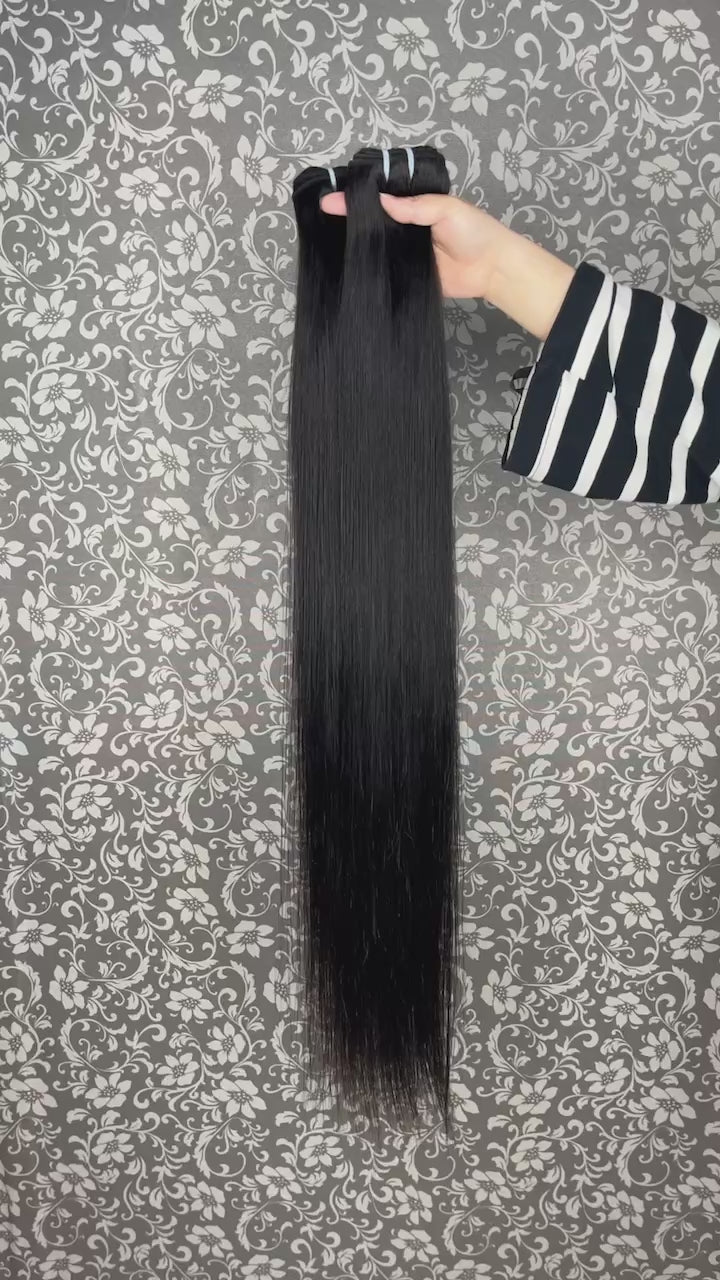 100% Human Hair Bone Straight