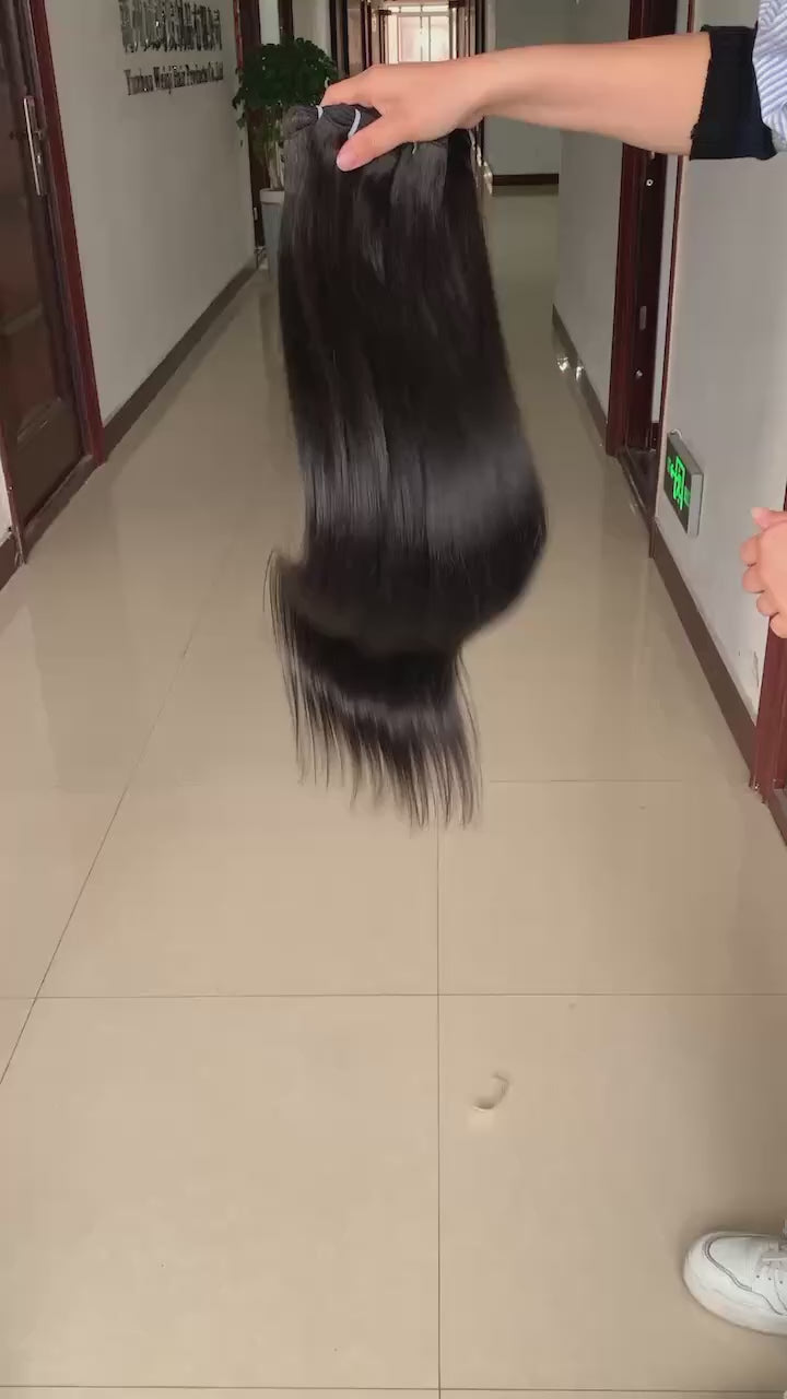 100% Human Hair Bone Straight